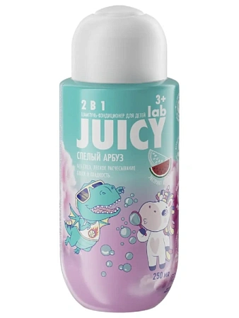 ✔️SPLAT Juicy Шампунь-кондиционер 2в1 250мл Спелый арбуз 3+ - купить за  в г. Махачкале