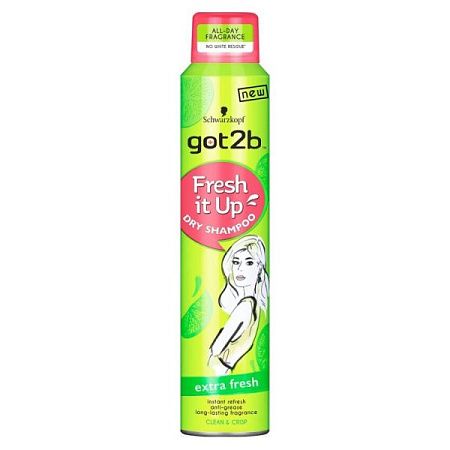 Got2b Schwarzkopf  Fresh it Up Сухой шампунь Экстра -свежесть от магазина МылоПорошок