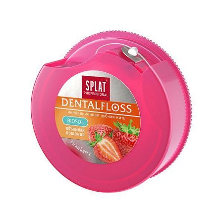 ✔️SPLAT Dental Floss Зубная нить 30м Клубника - купить за  в г. Махачкале