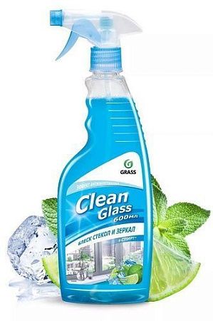 ✔️GRASS Clean Glass Блеск стекол и зеркал Голубая Лагуна 600мл/8 - купить за  в г. Махачкале