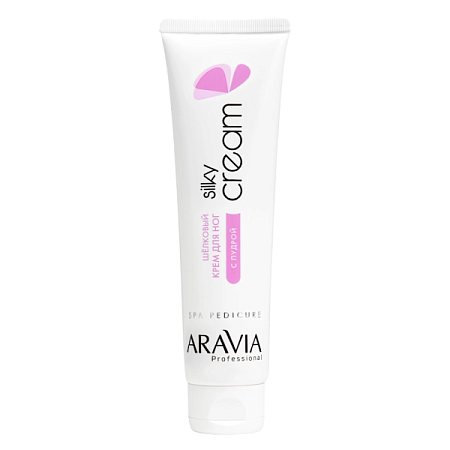 ✔️Aravia Крем для ног 100мл Шелковый с пудрой Silky Cream  - купить за  в г. Махачкале