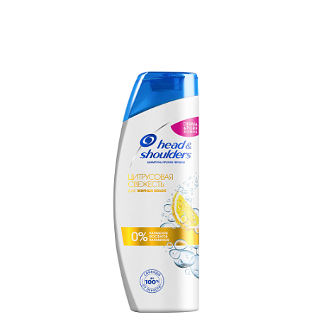 HEAD & SHOULDERS Шампунь 400мл против перхоти Цитрусовая свежесть для жирных волос  от магазина МылоПорошок