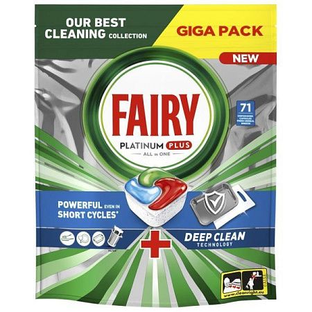 ✔️FAIRY Platinum Plus Ср-во д/мытья посуды в капсулах д/ посудомоечных машин 71шт - купить за  в г. Махачкале