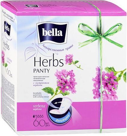 ✔️BELLA Прокладки 60шт Ежедневный Panty Soft Verbena - купить за  в г. Махачкале