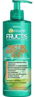 GARNIER Fructis 10в1 400мл Рост во всю силу  от магазина МылоПорошок