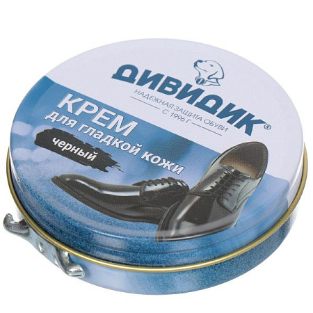 ✔️ДИВИДИК Крем д/гладкой кожи в жест. банке 50мл Черный - купить за  в г. Махачкале