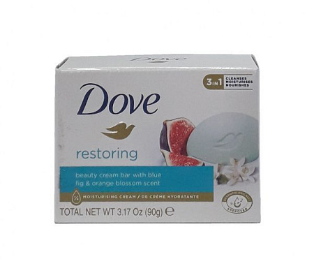 DOVE Мыло-крем 90гр restoring инжир от магазина МылоПорошок