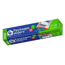 ✔️Lomberta Пакеты-слайдеры для хранения 1л 15шт - купить за  в г. Махачкале