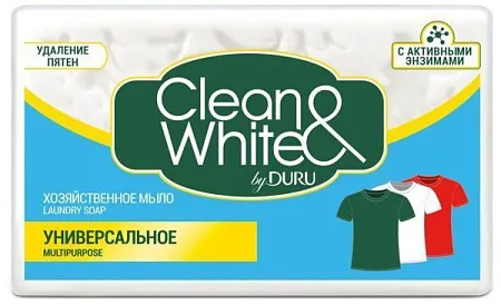 Duru Clean&White мыло хоз. 4*125г/21 Отбеливающее от магазина МылоПорошок