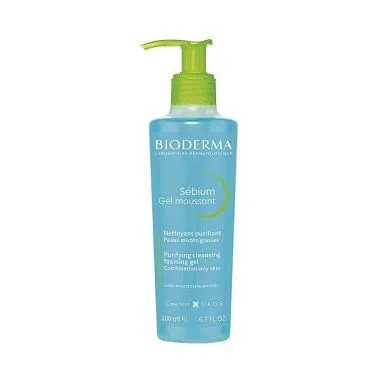 ✔️Bioderma Очищающий гель 200мл Sebium с дозатором - купить за  в г. Махачкале