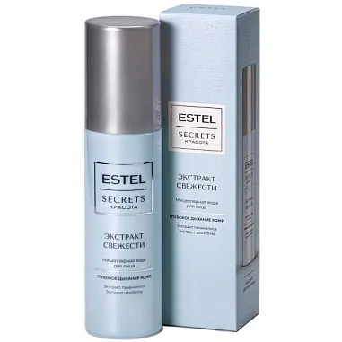 ✔️ESTEL SECRETS Мицелярная вода 150мл Экстракт свежести/12 - купить за  в г. Махачкале