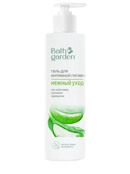 ✔️BATH GARDEN Гель для интимной гигиены Нежный уход 300 мл  - купить за  в г. Махачкале