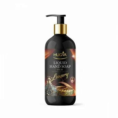 HUGVA  Luxuruжидкое мыло 500мл OUD  от магазина МылоПорошок