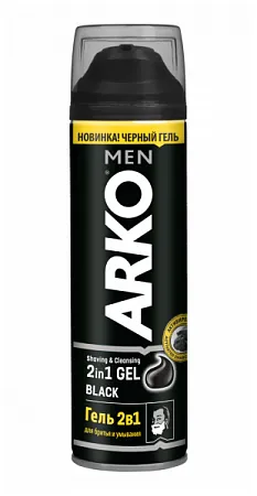 ✔️ARKO Men Гель до бритья 200мл /умыв BLACK  - купить за  в г. Махачкале