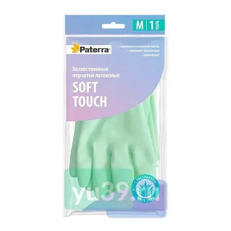 ✔️PATERRA Перчатки латексные SOFT YOUCH (M) - купить за  в г. Махачкале