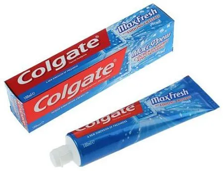 ✔️Зубная паста Colgate MAXFRESH взрывная мята 100мл/12 - купить за  в г. Махачкале