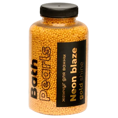 ✔️Fabrik Жемчуг для ванны 320г Золотая - купить за  в г. Махачкале