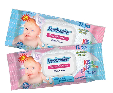 ✔️FRESHMAKER Салфетки влажные 72шт 1/24 kids  - купить за  в г. Махачкале