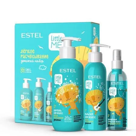 ✔️ESTEL Little Me Детский набор 3в1 Легкое расчесывание - купить за  в г. Махачкале