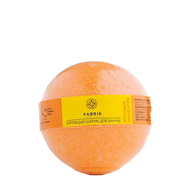 ✔️Fabrik Бурлящий шарик д/ванны 120гр Красный мандарин - купить за  в г. Махачкале