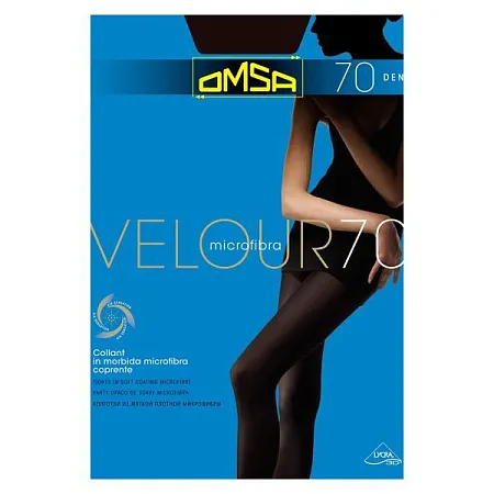 ✔️ОМSА Колготки 70den 5XL VELOUR Nero - купить за  в г. Махачкале