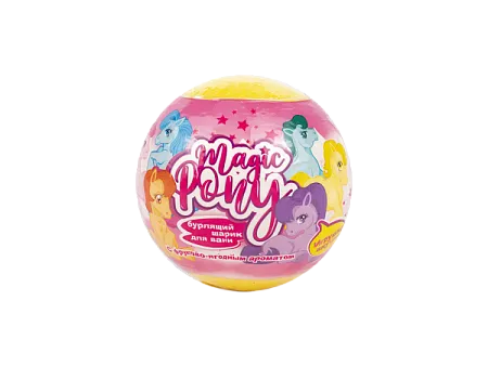 ✔️Бурлящий  шарик для ванн Magic Pony с игрушкой - купить за  в г. Махачкале