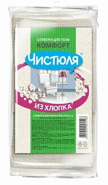 ✔️Чистюля салфетка из хлопка для пола, размер L - купить за  в г. Махачкале