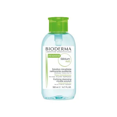 ✔️Bioderma Sebium Мицелярная вода 500мл Для комбинированной кожи (с помпой) - купить за  в г. Махачкале