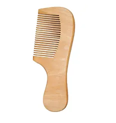 ✔️S.S. Расческа дерево с ручкой 1 шт. - купить за  в г. Махачкале