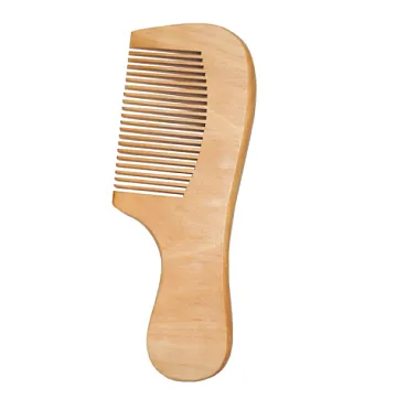 ✔️S.S. Расческа дерево с ручкой 1 шт. - купить за  в г. Махачкале