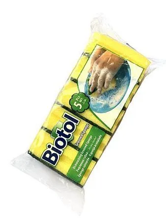 ✔️Biotol губки для посуды 10шт  - купить за  в г. Махачкале