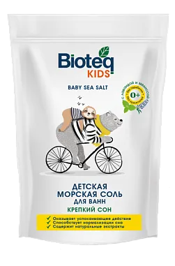 ✔️Bioteg Детская морская соль д/ванн 600г Крепкий сон - купить за  в г. Махачкале