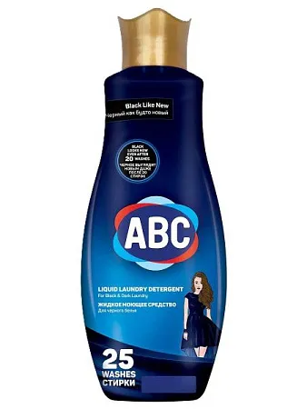 ✔️ABC гель д\стирки 1500 мл черных вещей  - купить за  в г. Махачкале