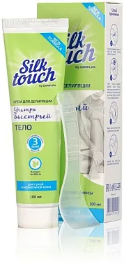 ✔️Silk touch крем д/депиляции ультра быстрый  100мл - купить за  в г. Махачкале