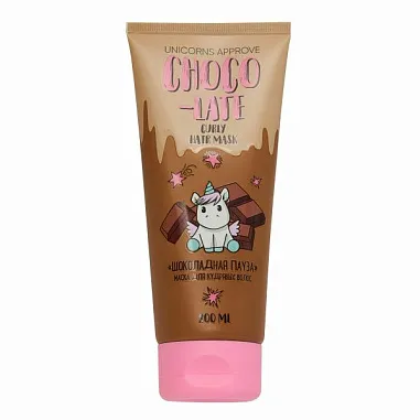 Unicorns Approve Маска д/волос 200мл Шоколадная пауза от магазина МылоПорошок