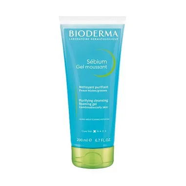 ✔️Bioderma Очищающий гель 200мл Sebium - купить за  в г. Махачкале