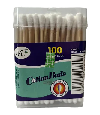 ✔️Cotton Buds Ватные палочки деревянные 100шт корея - купить за  в г. Махачкале