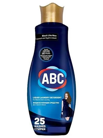 ✔️ABC гель д\стирки 1500 мл черных вещей  - купить за  в г. Махачкале