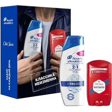 ✔️HEAD S SHOULDERS ПН Шмп-бальз пр/перхоти 200мл+ OS Твердый дез Whitewater - купить за  в г. Махачкале