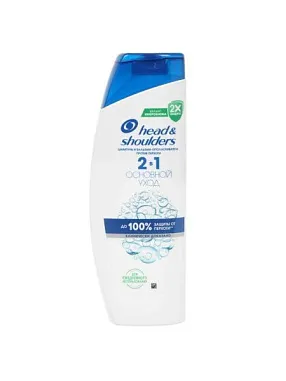 HEAD & SHOULDERS Шампунь-бальзам 360мл 2в1 Основной уход от магазина МылоПорошок