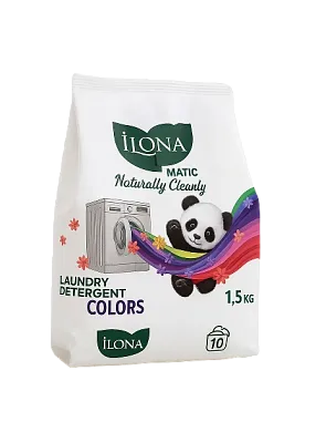✔️ILONA Стиральный порошок 1,5кг Color/12 - купить за  в г. Махачкале