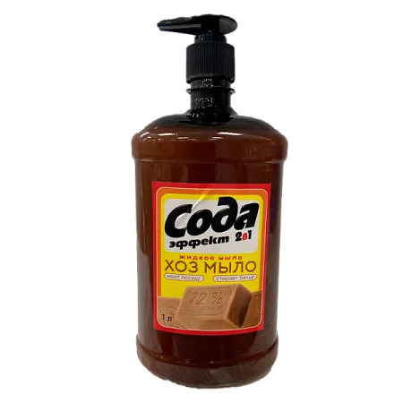 СОДА Жидкое хоз.мыло 1000мл 72% от магазина МылоПорошок