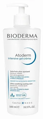 ✔️Bioderma Atoderm Гель-крем д/лица и тела 500мл Д/сухой и чувст кожи (с дозатором) - купить за  в г. Махачкале