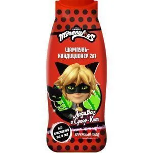 Леди Баг и Супер Кот Шампунь-кондиционер 400мл. 2в1  от магазина МылоПорошок