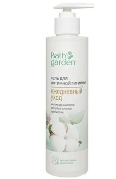 ✔️BATH GARDEN Гель для интимной гигиены Ежедневный уход 300 мл  - купить за  в г. Махачкале